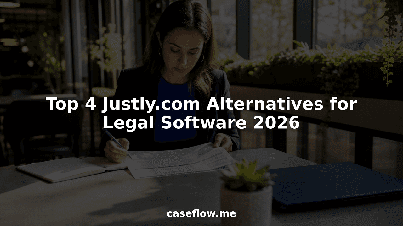 Top 4 Justly.com Alternatives for Legal Software 2026